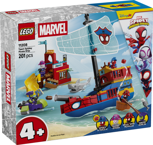 LEGO® Spiderman 11208 Nave pirata del Team Spidey