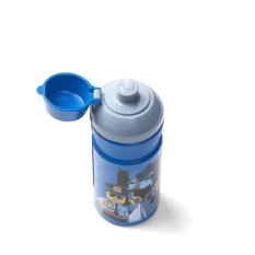 LEGO® City Drinking Bottle - Blue