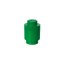 LEGO® Aufbewahrungsbox rund 123 x 183 mm - dunkelgrün