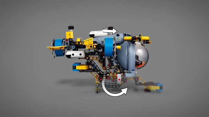 LEGO® Technic™ 42201 Le sous-marin de recherche en haute mer