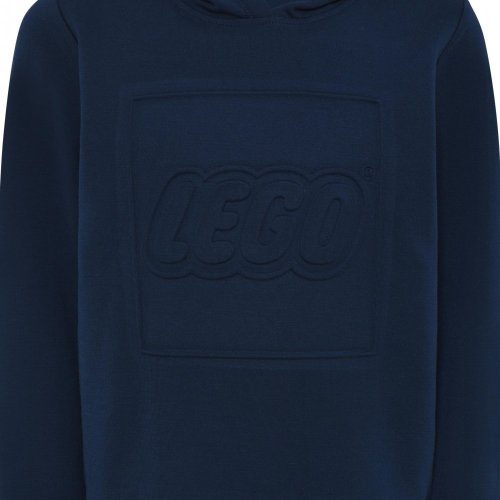 LWSKY 600 - SWEATSHIRT W. HOOD - Marine foncé
