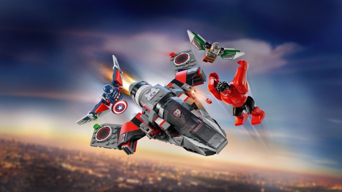 LEGO® Marvel 76292 Captain America vs. Rode Hulk duel