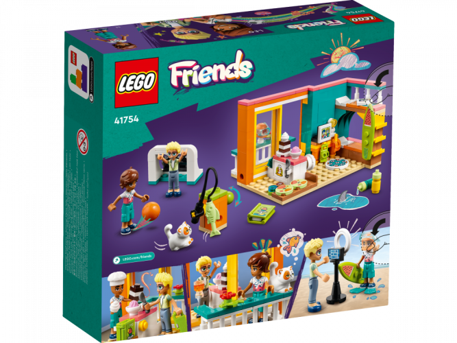 LEGO® Friends 41754 Quarto do Leo