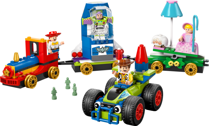 LEGO® Disney Pixar 43264 Comboio e Carro RC de Celebração de Toy Story