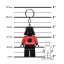 LEGO® Star Wars Darth Vader im Pullover leuchtende Figur