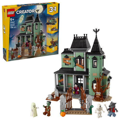 LEGO® Creator 3’ü 1 Arada 31167 Hayaletli Köşk