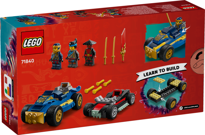 LEGO® Ninjago 71840 Duello ad alta velocità tra Rogue e Drix