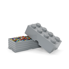 LEGO® Boîte de rangement 8 - gris