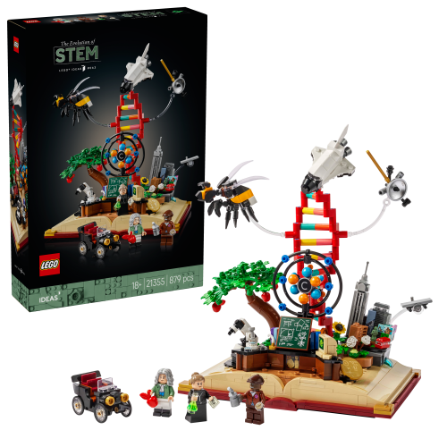 LEGO® Ideas 21355 Die Entstehung von MINT