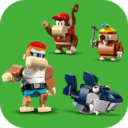 LEGO® Super Mario™ 71425 Pack di espansione Corsa nella miniera di Diddy Kong