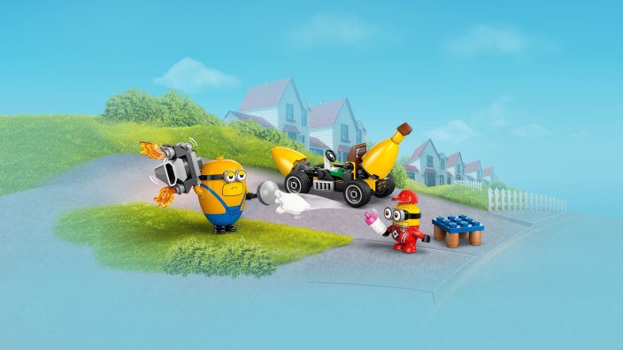 LEGO®  Despicable Me 4 75580 Minionki i bananowóz