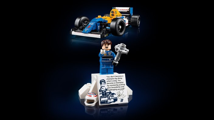 LEGO® Icons 10353 Williams Racing FW14B e Nigel Mansell