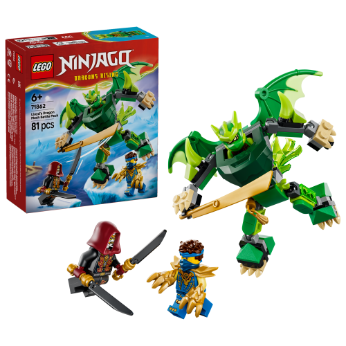 LEGO® Ninjago 71862 Battle Pack Mech Drago di Lloyd