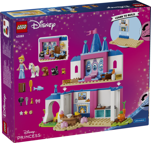 LEGO® | Disney™ 43283 Castello degli amici animali di Cenerentola