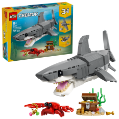LEGO® Creator 31381 Wilder Hai mit Schatztruhe