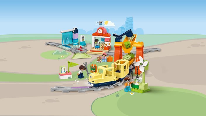LEGO® DUPLO® 10428 Grande treno comunitario interattivo