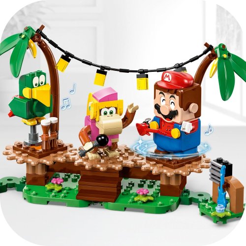LEGO® Super Mario™ 71421 Pack di espansione Concerto nella giungla di Dixie Kong