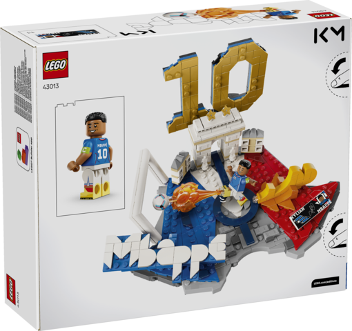 LEGO® LEGO® Editions 43013 Kylian Mbappé – Highlights calcistici