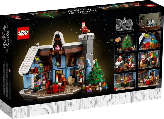 LEGO® Icons 10293 La visite du Père Noël