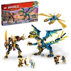 LEGO® Ninjago® 71796 Dragonul stihie vs. robotul împărătesei