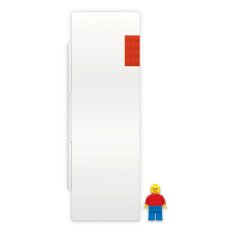 LEGO® Estojo de lápis com minifigura, vermelho
