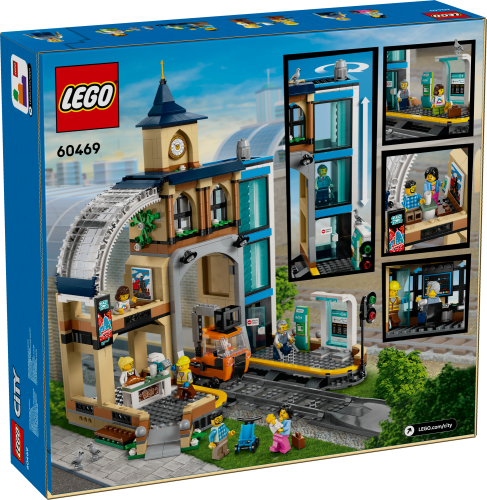 LEGO City 60469 Hlavní vlakové nádraží