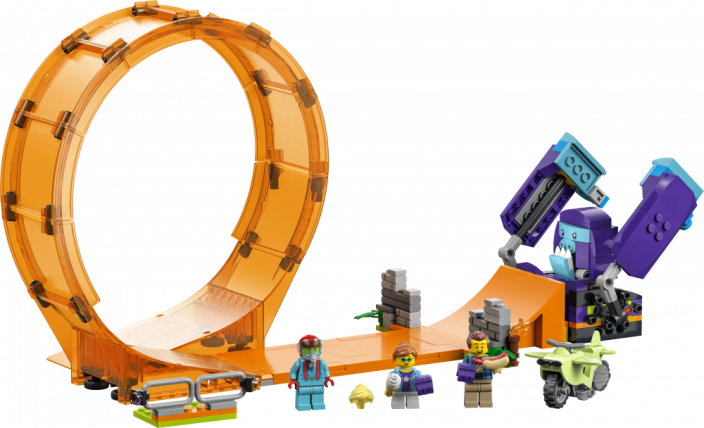 LEGO® City 60338 Le looping du chimpanzé cogneur