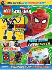 KOMIKS LEGO® MARVEL AVENGERS 08/2025 - Minifigurka VENOM S MECHEM
