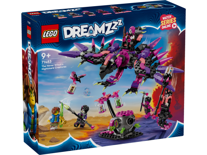 LEGO® DREAMZzz™ 71483 Stwory z koszmarów Nigdywiedźmy