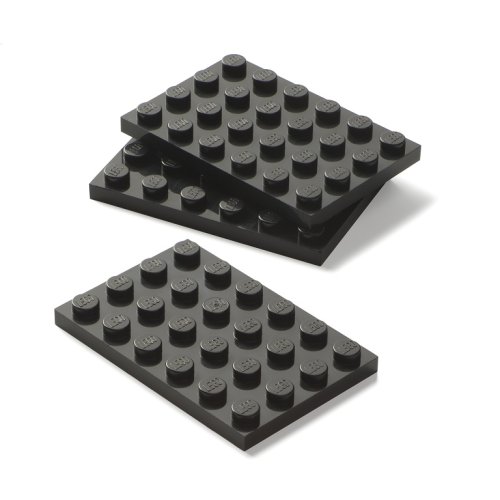LEGO® Organizer z trzema szufladami - czerwona