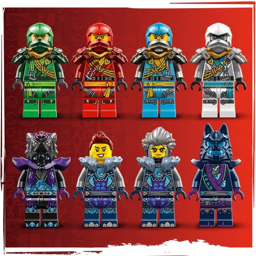 LEGO® Ninjago® 71813 Le dojo de l’ombre au masque de loup