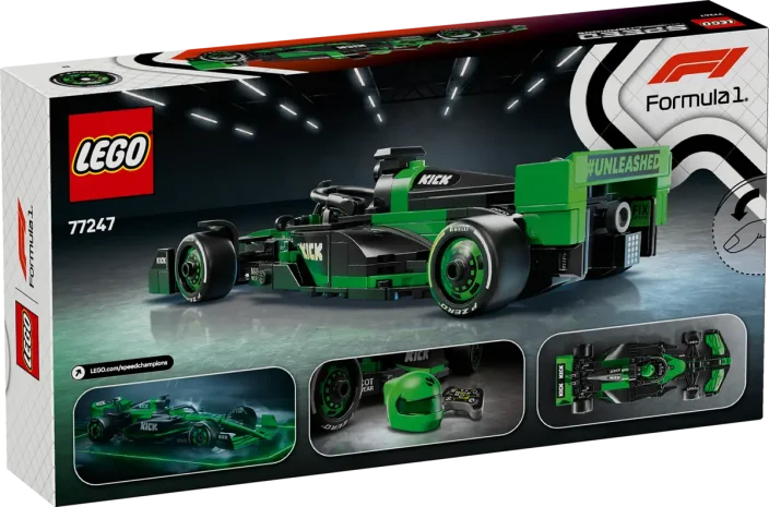LEGO® Speed Champions 77247 Carro de Corrida KICK Sauber F1® Team C44