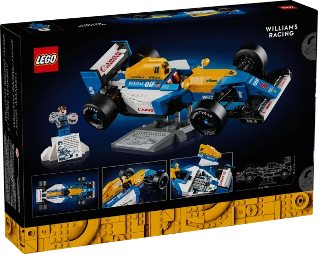 LEGO® Icons 10353 Williams Racing FW14B e Nigel Mansell