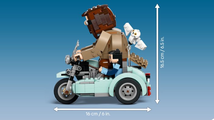 LEGO® Harry Potter™ 76443 La balade en moto de Hagrid™ et Harry