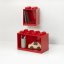 LEGO® Brick mensole sospese, set di 2 - rosso
