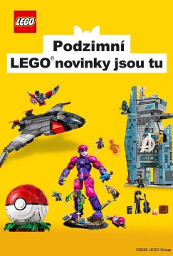 Velký přehled LEGO® novinek: Odhalte nové sady Avengers, Wednesday a Pokémon!