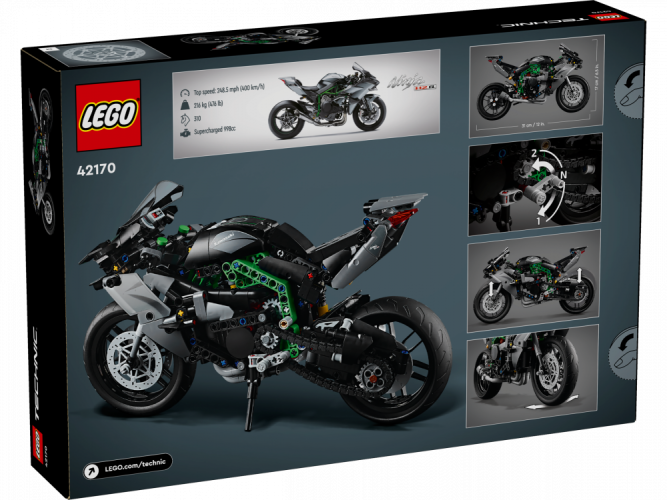 LEGO® Technic™ 42170 La moto Kawasaki Ninja H2R