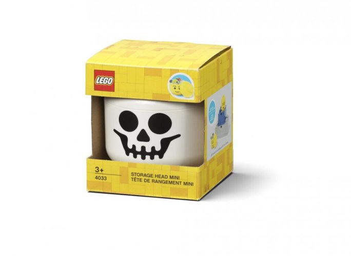 LEGO® Opberghoofd (mini) - skelet