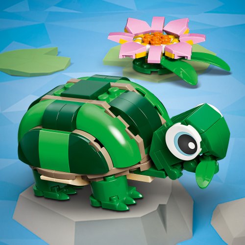 LEGO® Creator 31377 Tartaruga con fiore di ninfea