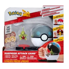 Pokémon Surprise Attack Game Single-Packs- Larvitar-Heavy Ball