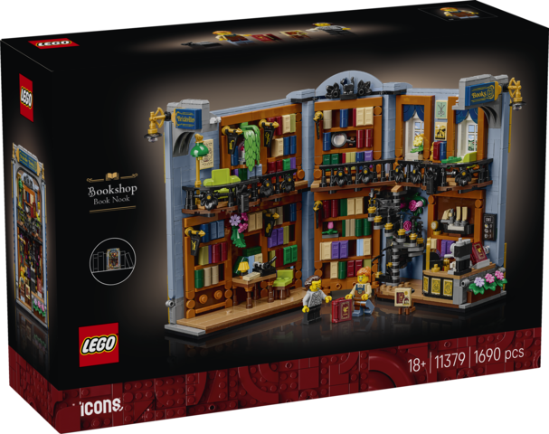 LEGO® Icons 11379 Librărie: Sanctuarul cărților