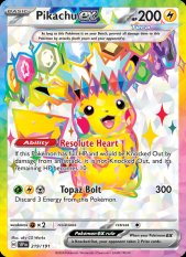Pikachu ex 219/191 - Surging Sparks