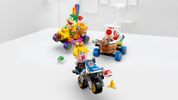 LEGO® Super Mario™ 72036 Mario Kart™ - Bébé Peach et ensemble de grand prix