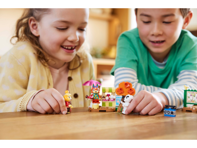 LEGO® Animal Crossing™ 77052 K.K koncertje a téren