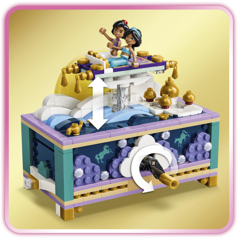 LEGO® | Disney™ 43295 Box gioielli di Jasmine