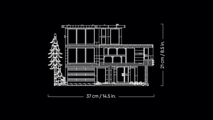 LEGO® Ideas 21354 Twilight : la maison des Cullen