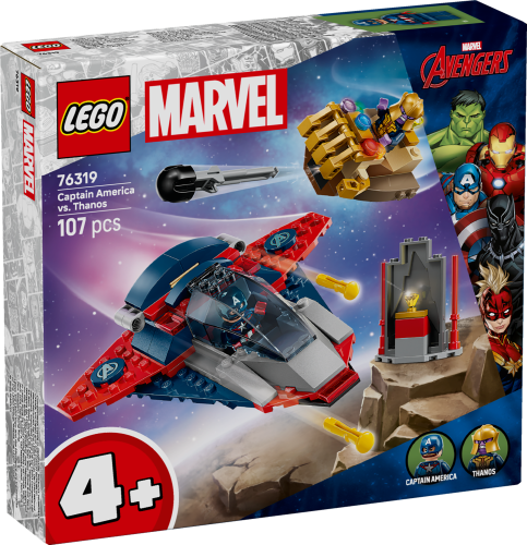 LEGO® | Marvel 76319 Amerika Kapitány vs. Thanos