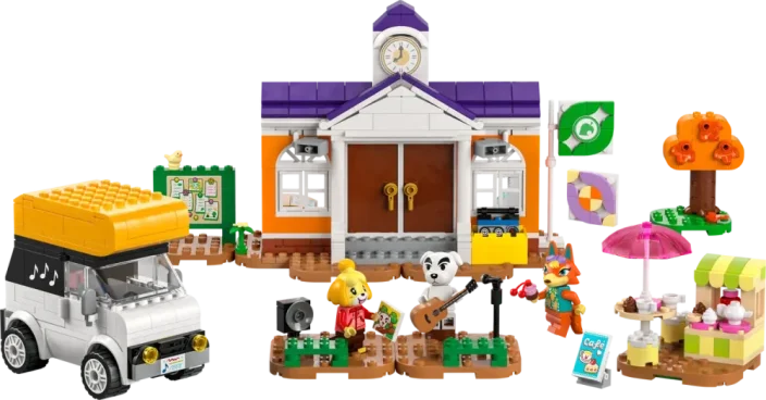 LEGO® Animal Crossing™ 77052 K.K koncertje a téren