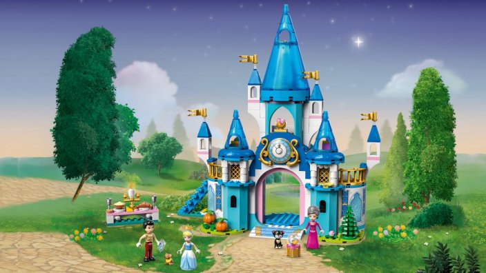 LEGO® Disney™ 43206 Il castello di Cenerentola e del Principe azzurro