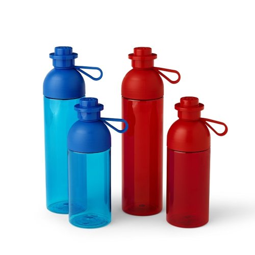 LEGO® bouteille transparente - rouge